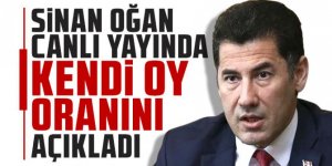Sinan Oğan canlı yayında kendi oy oranını açıkladı!