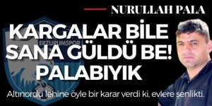 Kargalar bile sana güldü be! Palabıyık