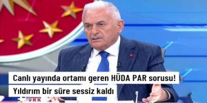 Canlı yayında sunucudan Binali Yıldırım'ı kızdıran HÜDA PAR sorusu