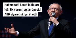Kılıçdaroğlu hakkındaki kaset iddialarıyla ilgili konuştu