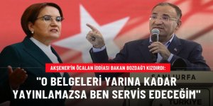 Akşener'in "Öcalan" iddiası sonrası Bakan Bozdağ resti çekti