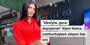 Şarkıcı Hatice, cumhurbaşkanı adayını ilan etti: Cumhurbaşkanım Bay Kemal, ilk turda bitecek bu iş