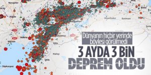 Deprem bölgesinde 2 ayda 33 bin artçı deprem meydana geldi