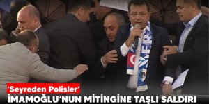 İmamoğlu’nun Erzurum mitingine saldırı