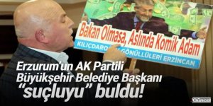 Erzurum Büyükşehir Belediye Başkanı, İmamoğlu'nu suçladı