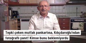 Kılıçdaroğlu, tepki çeken mutfak pankartına bu fotoğrafla yanıt verdi