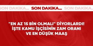 2023 kamu işçileri zam oranı belli oldu!