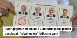 İletişim Başkanlığı'ndan oy pusulasında "siyah nokta" iddiasına ilişkin açıklama