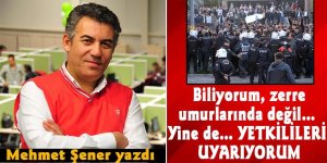 Şener, Erzurum'u yönetenleri uyardı...