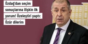 Özdağ'dan seçim sonuçlarına ilişkin ilk yorum: Hepinizden özür dilerim