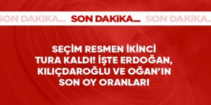 Seçim ikinci tura kaldı!
