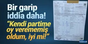 Milletvekili adayına kendi sandığından oy çıkmadı