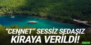 Cennet Koyu sessiz sedasız özel şirkete kiralandı