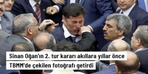 Sinan Oğan'ın 2. tur kararı akıllara yıllar önce TBMM'de çekilen fotoğrafı getirdi