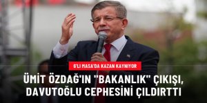 "İçişleri Bakanı olarak Suriyelileri göndereceğim" diyen Özdağ'a, Davutoğlu cephesinden sert tepki