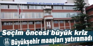 Büyükşehir Belediyesinde, büyük kriz: Bugün ayın 24'ü!