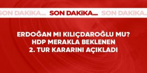 HDP 2. tur kararını açıkladı