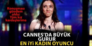 Dizdar, Cannes Film Festivali'nde En İyi Kadın Oyuncu Ödülü'nü aldı