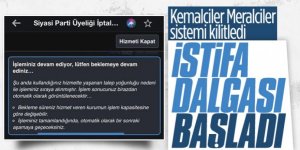 e-Devlet'te siyasi parti üyeliği iptal yoğunluğu