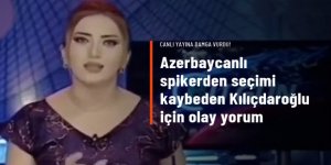 Azerbaycanlı spikerin yorumu gündem oldu: