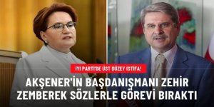 Akşener'in başdanışmanı Aytun Çıray zehir zemberek sözlerle İYİ Parti'den istifa etti
