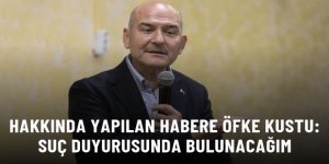 Süleyman Soylu, hakkında yapılan habere öfke kustu