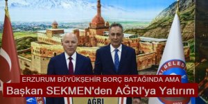 Erzurum'un parası Ağrı'ya aktı: Sekmen İki hizmet binası yaptırdı