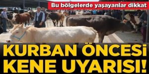 Kurban öncesi kene uyarısı