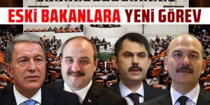 Eski bakanlara yeni görev! Erzurumlu isimler yer almadı