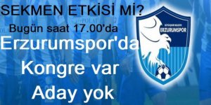 Erzurumspor'da Kongre var aday yok