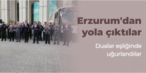Erzurum'dan Deprem bölgesi için yola çıktılar
