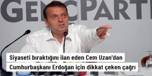 Aktif siyaseti bırakan Cem Uzan'dan dikkat çeken sözler