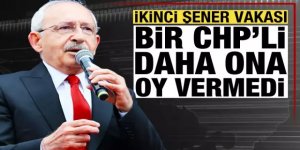 İkinci Abdüllatif Şener vakası: Bir CHP'li daha oy vermedi
