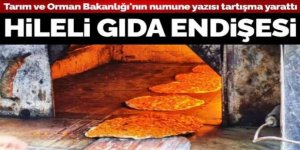 Tarım ve Orman Bakanlığı'nın numune yazısı tartışma yarattı