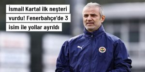 İsmail Kartal ilk neşteri vurdu! Fenerbahçe'de 3 isim ile yollar ayrıldı