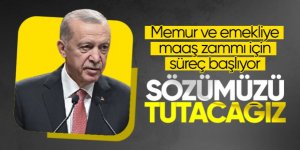 Erdoğan'dan memur ve emekli maaş zammı açıklaması