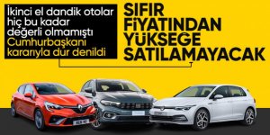 İkinci el araçlar sıfır fiyatından yükseğe satılamayacak