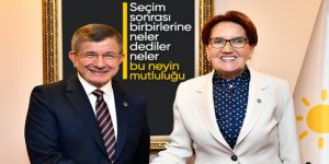 Meral Akşener, Ahmet Davutoğlu'nu kabul etti