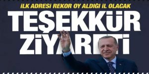 Erdoğan'dan rekor kıran iki kente teşekkür ziyareti