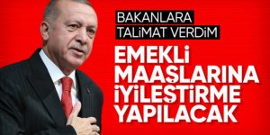 Erdoğan'dan emeklilere müjde: Bakanlara talimat verdim