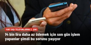 Zam öncesi yurt dışı telefonlarının ödemesini yapan birçok kişi, "servis yok" uyarısıyla karşılaşıyor