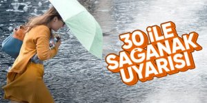 Erzurum Valiliği, AFAD ve Meteoroloji'den sağanak uyarısı: