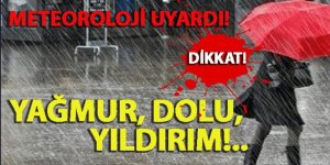 Meteorolojiden Erzurum'a uyarı! Kuvvetli yağış var