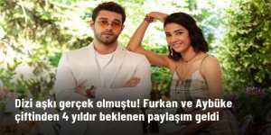 Aybüke Pusat ve Furkan Andıç çifti ilk kez birlikte fotoğraf paylaştı