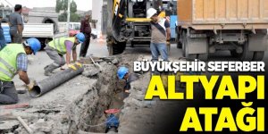 Erzurum'da Altyapı atağı