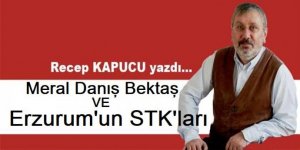 Meral Danış Bektaş ve Erzurum'un STK'ları