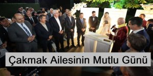 Erzurum Bu düğünde bir araya geldi: Çakmak Ailesinin Mutlu Günü