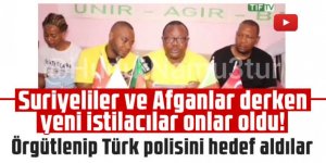 Örgütlenip Türk polisini hedef aldılar