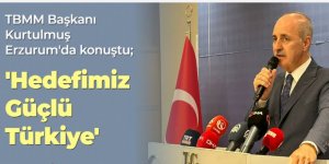 Numan Kurtulmuş Erzurum'da konuştu