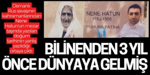 Nene Hatun'un Doğum tarihindeki hata düzeltildi!